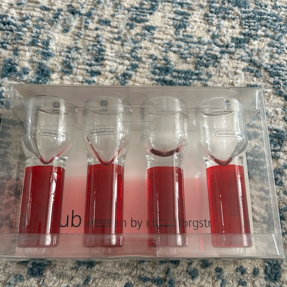 Sagaform Schnapps Shot glasses, 4-pack by Matz Borgstrom Sweden